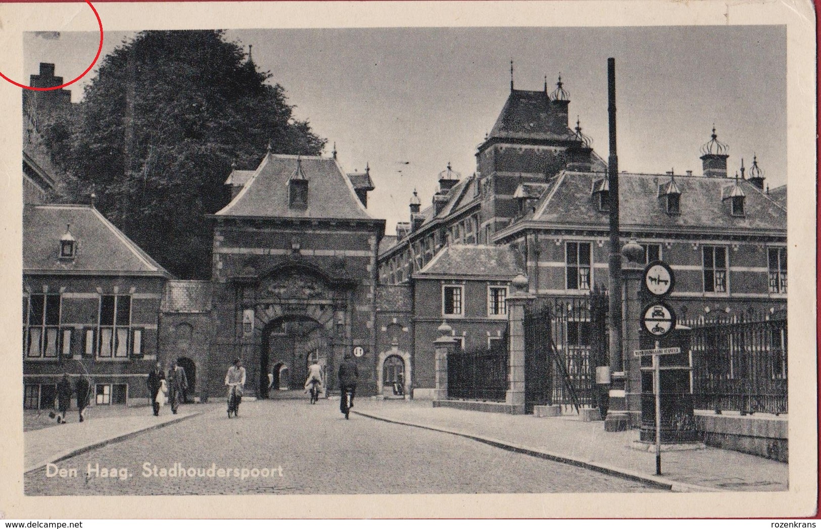 Den Haag Stadhouderspoort (kreukje) - Den Haag ('s-Gravenhage)