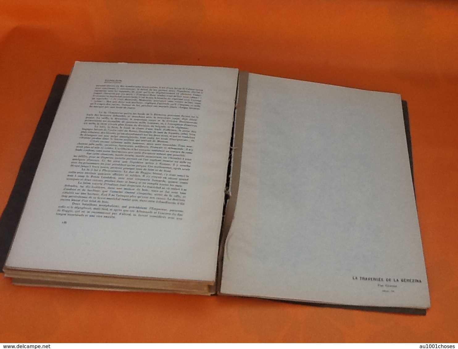 Napoléon Texte tiré de la campagne de1812 par le Général Comte de Ségur de l' Académie Française