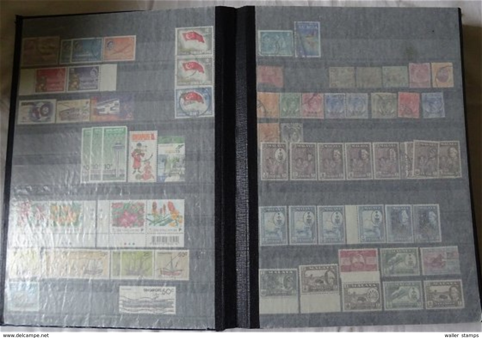 Lot With World Stamps In 10 Albums