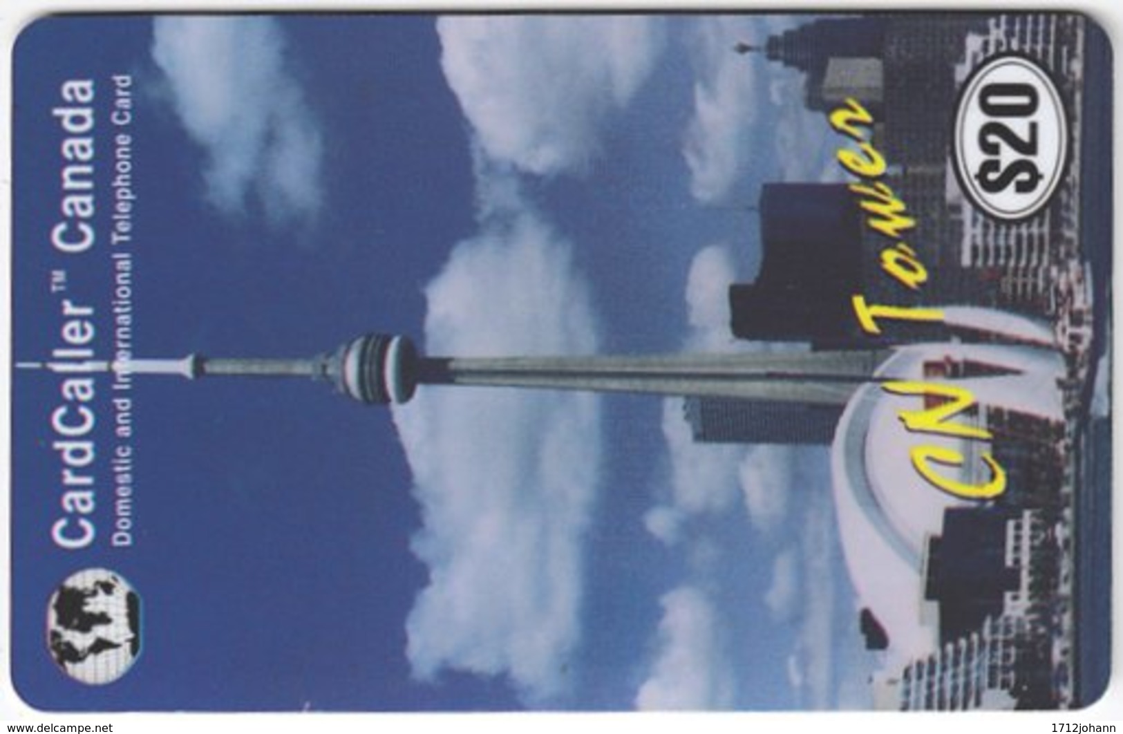 CANADA A-427 Prepaid CardCaller - Communication, Radio Tower - Used - Kanada