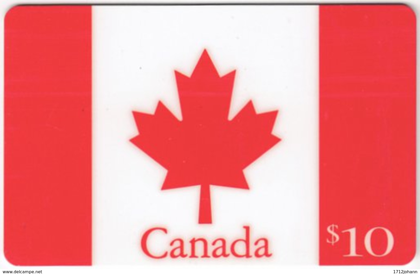 CANADA A-463 Prepaid - Flag Of Canada - Used - Canada