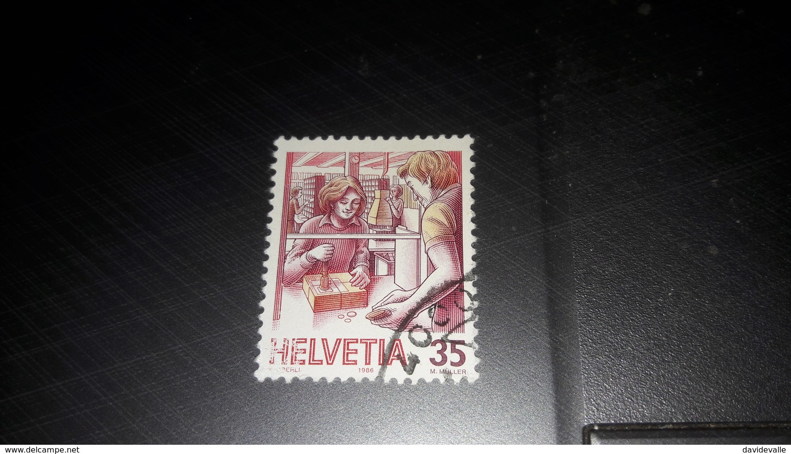 Helvetia 1986 - Usati