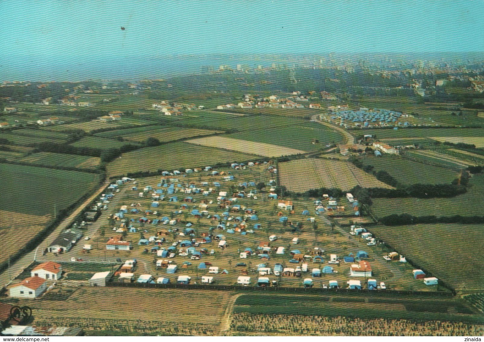 CARTE POSTALE - LES SABLES D OLONNES - LA PIRONNIERE - CAMPING DES FOSSES ROUGES - Sables D'Olonne