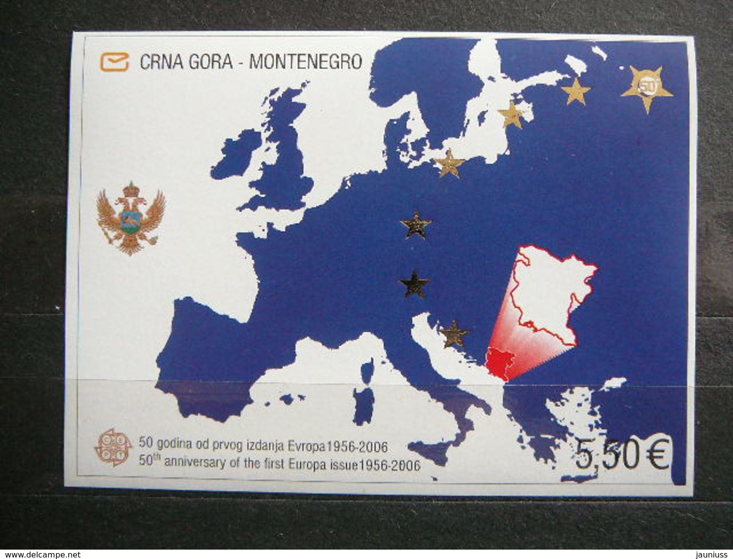 Europa CEPT # Montenegro 2006 MNH # Block3 - Montenegro