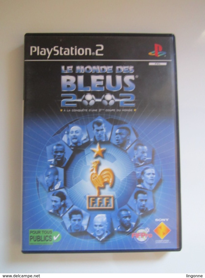 Jeu: PS2 LE MONDE DES BLEUS 2002 - Playstation 2