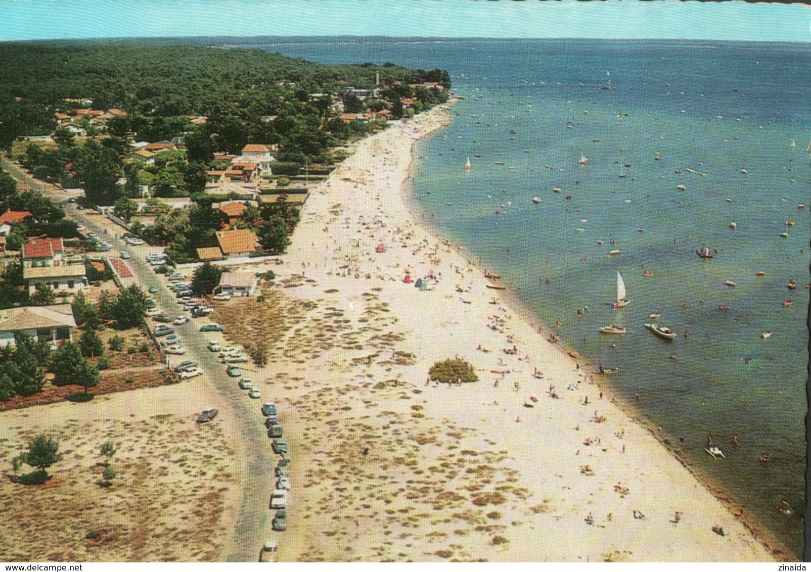 CARTE POSTALE - EN AVION AU DESSUS DE;;; CAP FERRET - Other & Unclassified