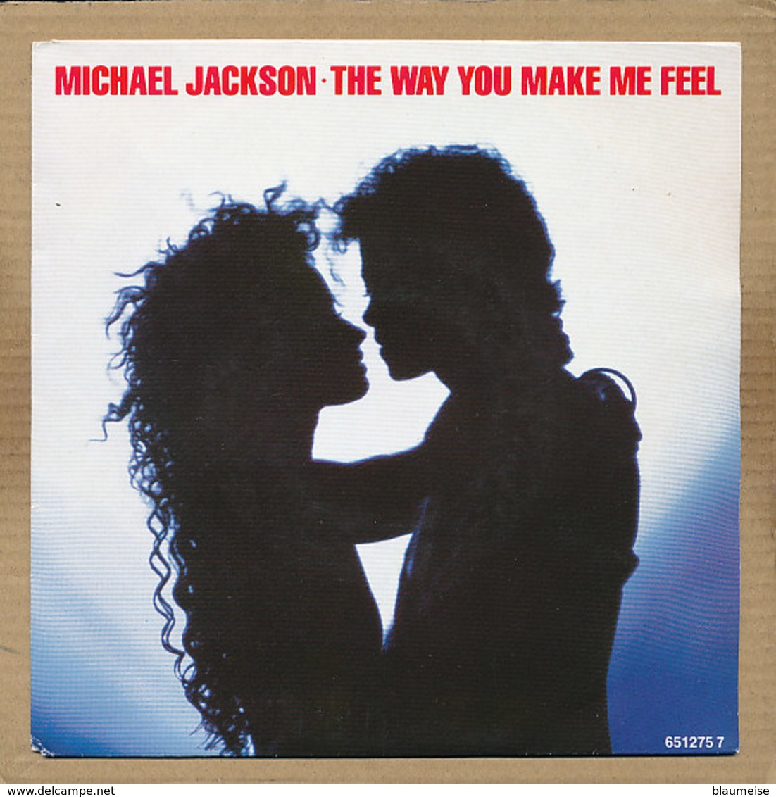 7" Single, Michael Jackson, The Way You Make Me Feel - Disco & Pop