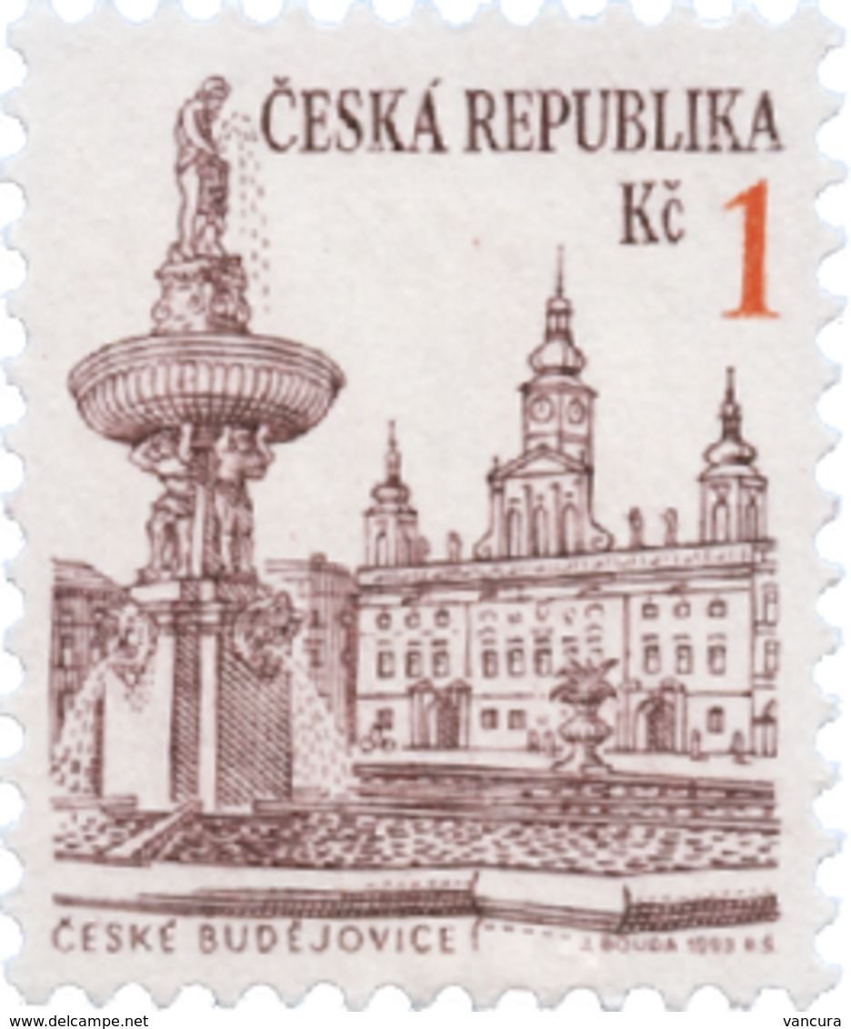 ** 12 Czech Republic Ceské Budejovice/Budweis Definitive 1993 Home Of The Bud Beer - Biere