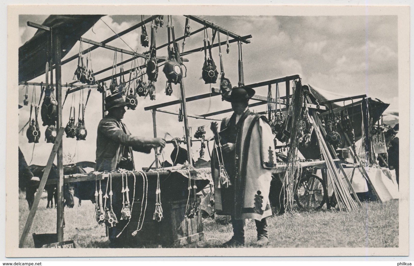 Die Hortobagyer Heide - Markt - Ungarn - Hongrie - Hungary - Ungheria - Costumes