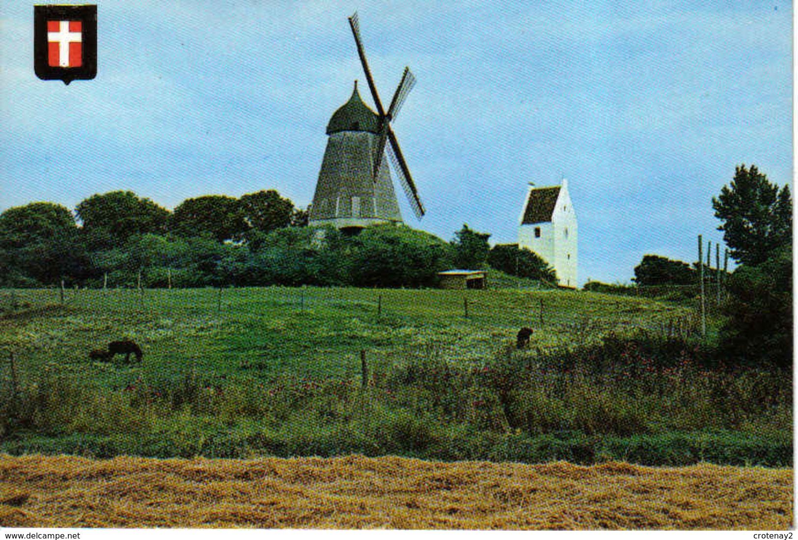 Danemark Beau Moulin à Vent Fly SAS Agenda Wessung Kobenhavn - Danemark