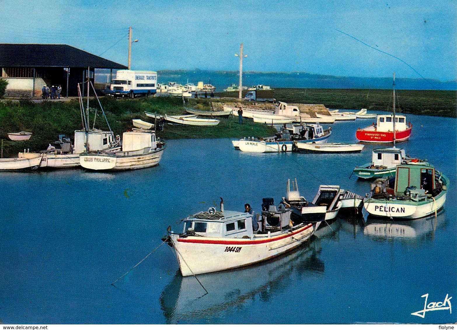 Le Vivier Sur Mer - Le Port - élevage De Moules - Animation - Autres & Non Classés