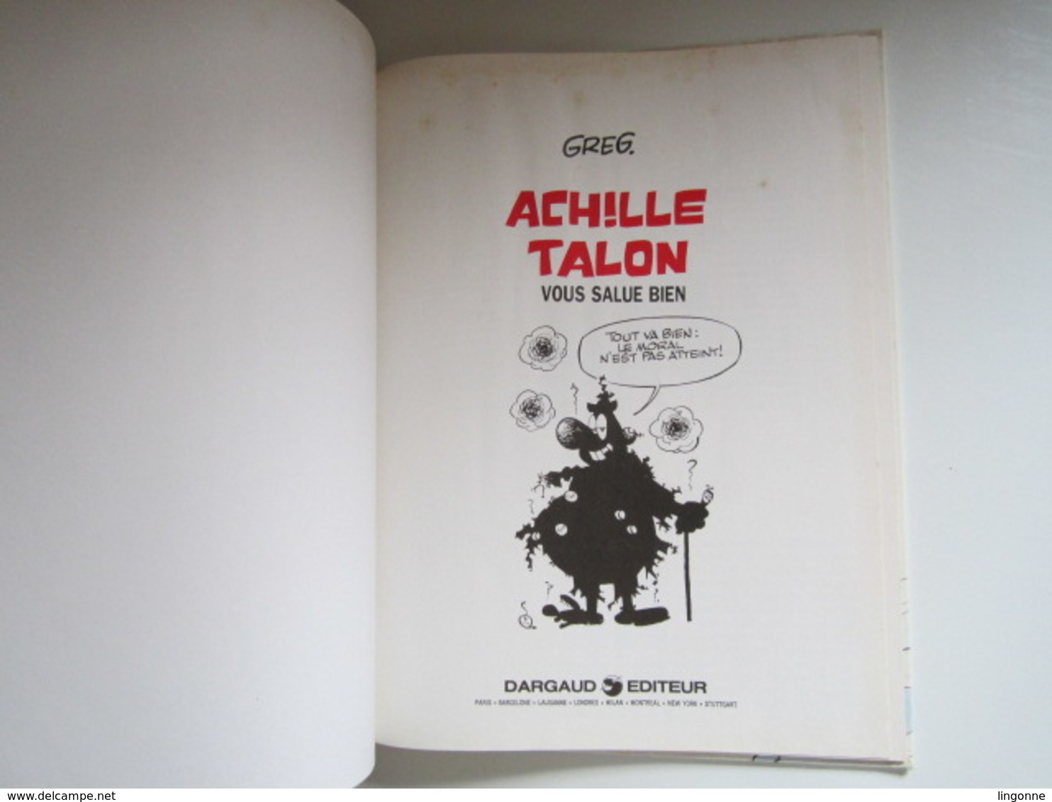 Achille Talon (Publicitaire) Shell N°1. Achille Talon Vous Salue Bien - Achille Talon