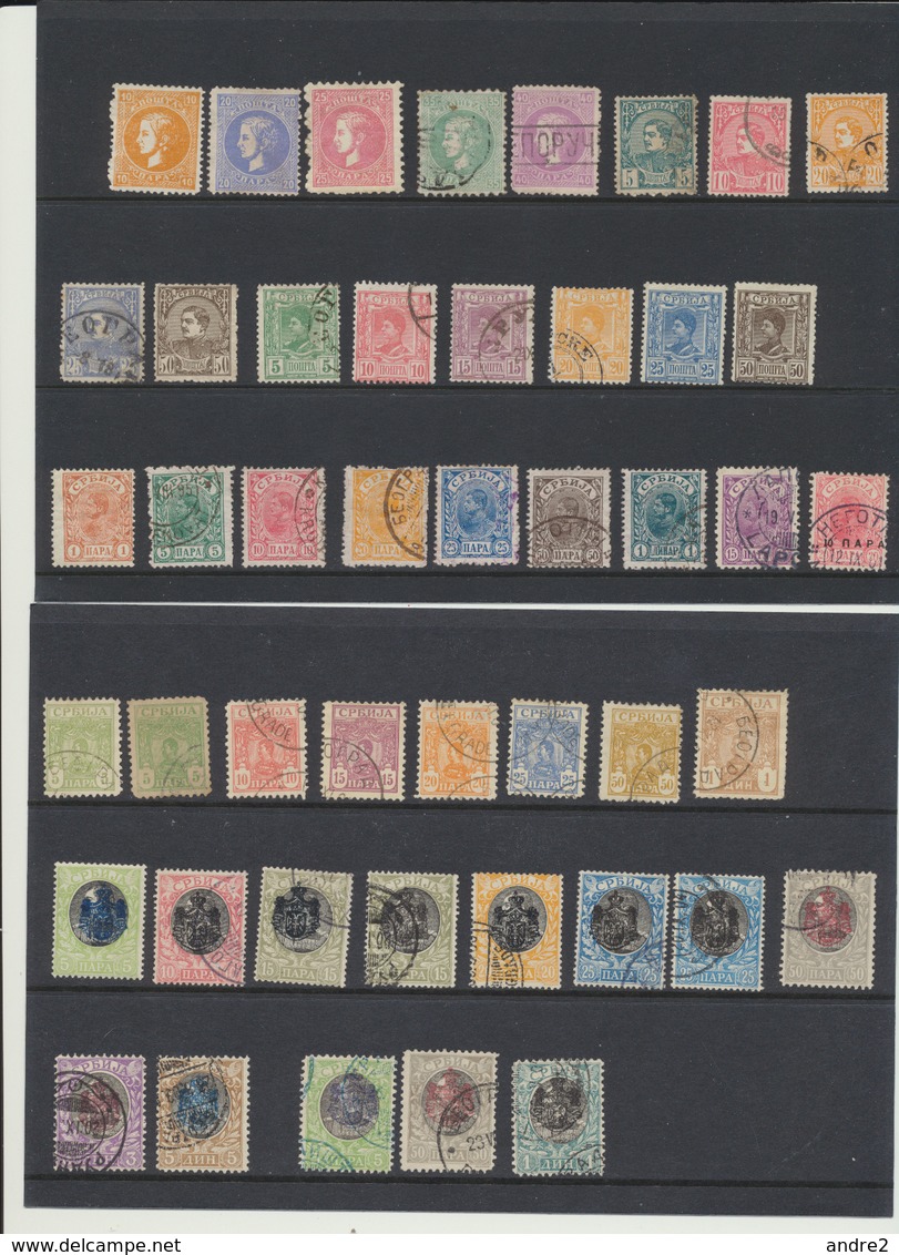 Serbie  Serbia   Lot De Timbres  *MH Et Oblit - Serbia