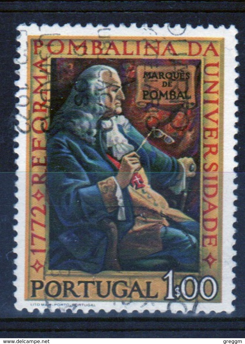 Portugal 1972 Single 1e Stamp Celebrating University Reforms. - Used Stamps