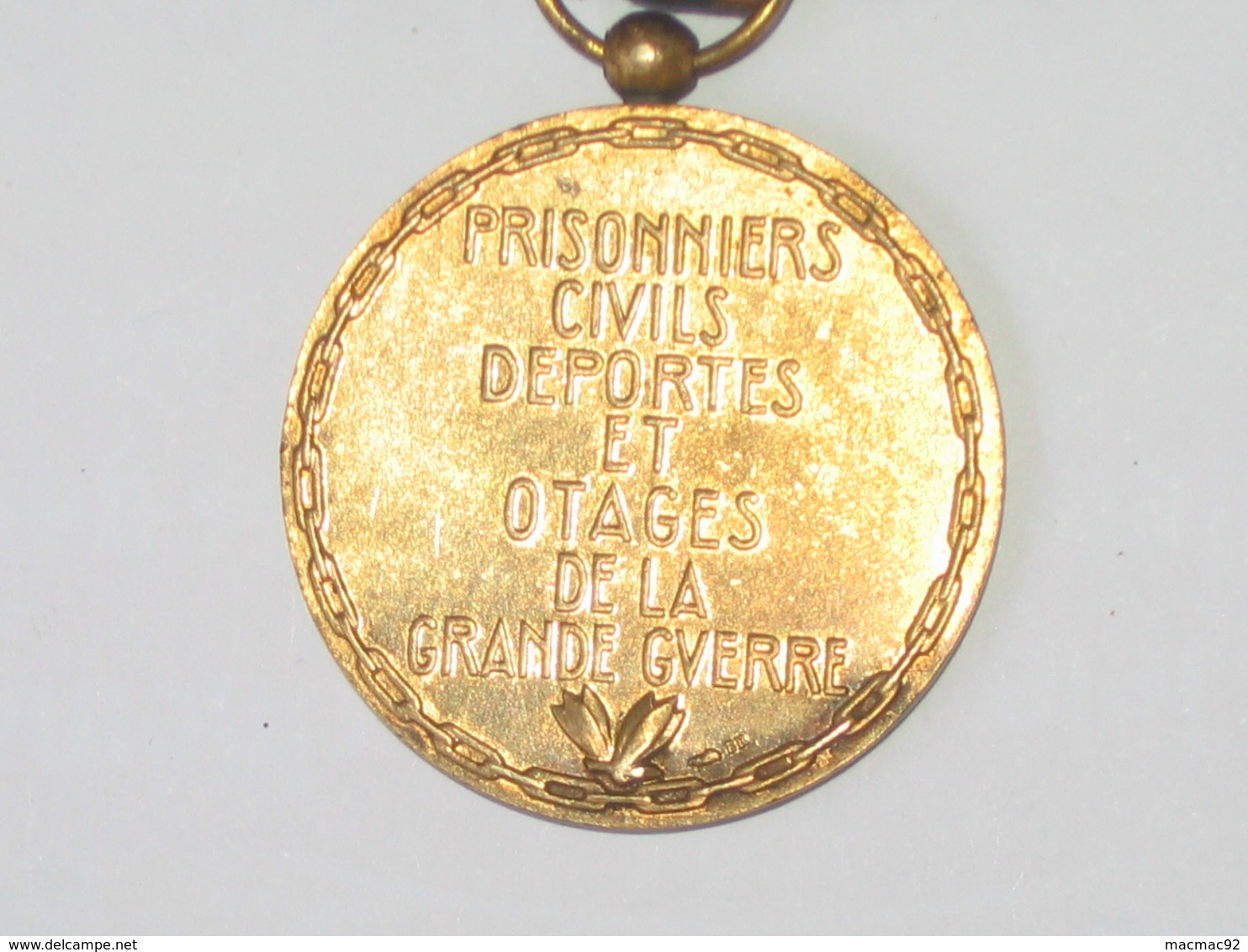 Décoration / Médaille - Prisonniers Civils Déportés Et Otages De La Grande Guerre   ***** EN ACHAT IMMEDIAT **** - France