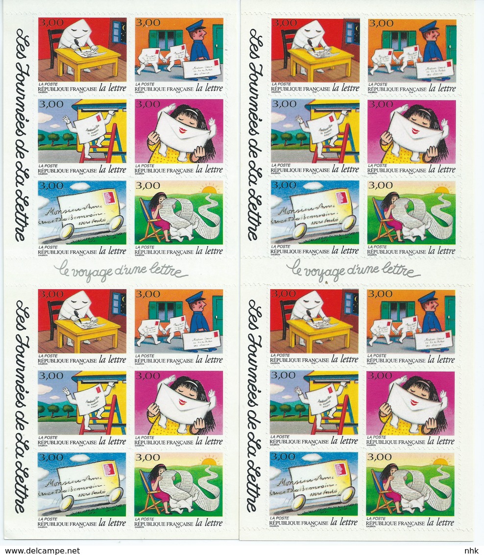 [17] Variété : Carnet  N° BC3071A  Double-frappe Du Noir Des Images  + Normal ** - Cuadernillos