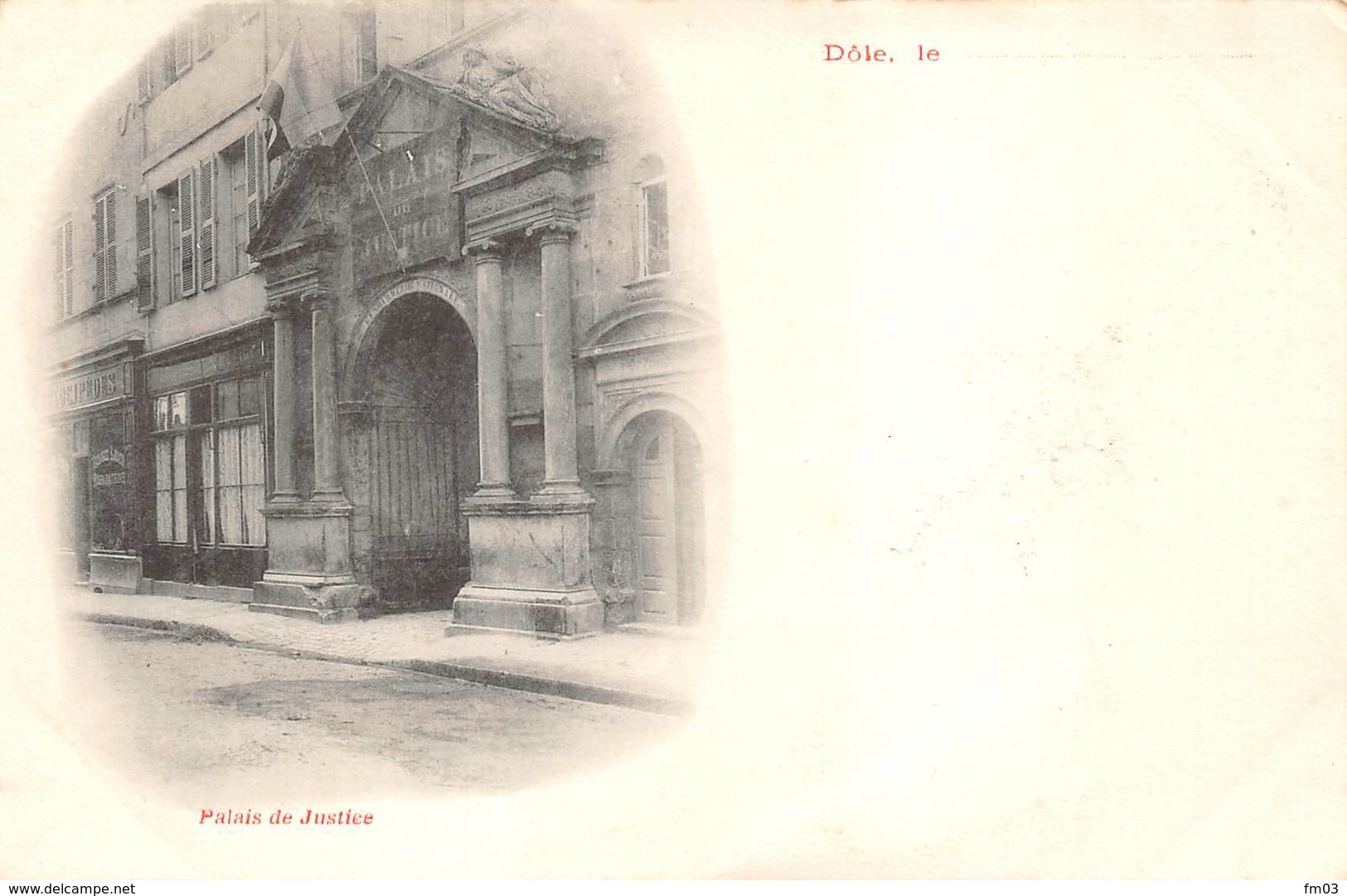 Dole Précurseur Palais De Justice - Dole