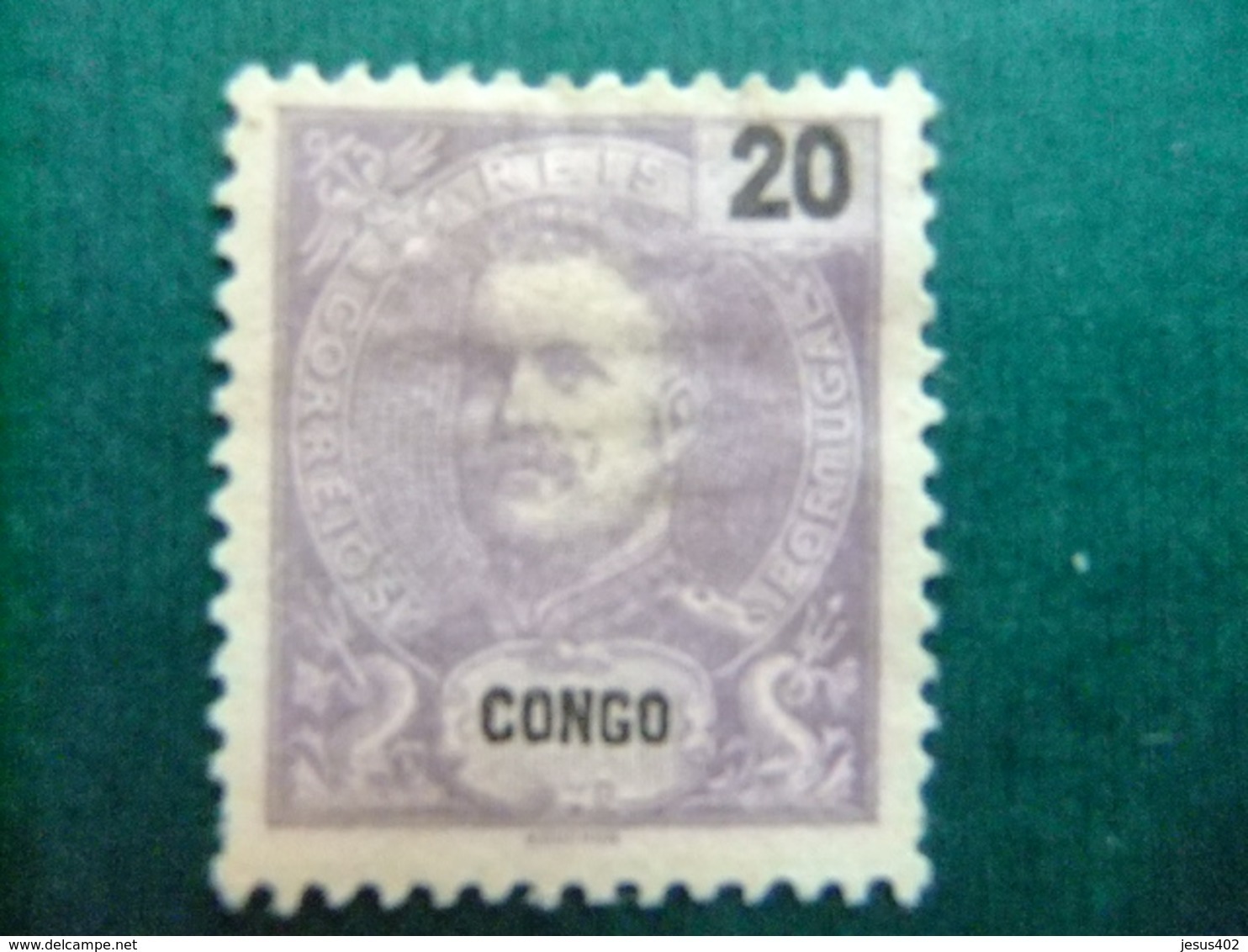 Congo Portugais Congo Portuges 1898 - 1901 CARLOS 1 Yvert 18 Sin Goma - Congo Portuguesa