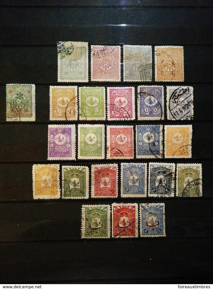 Turquie Ottoman - Année 1892/1906 - 24 Timbres - Usati