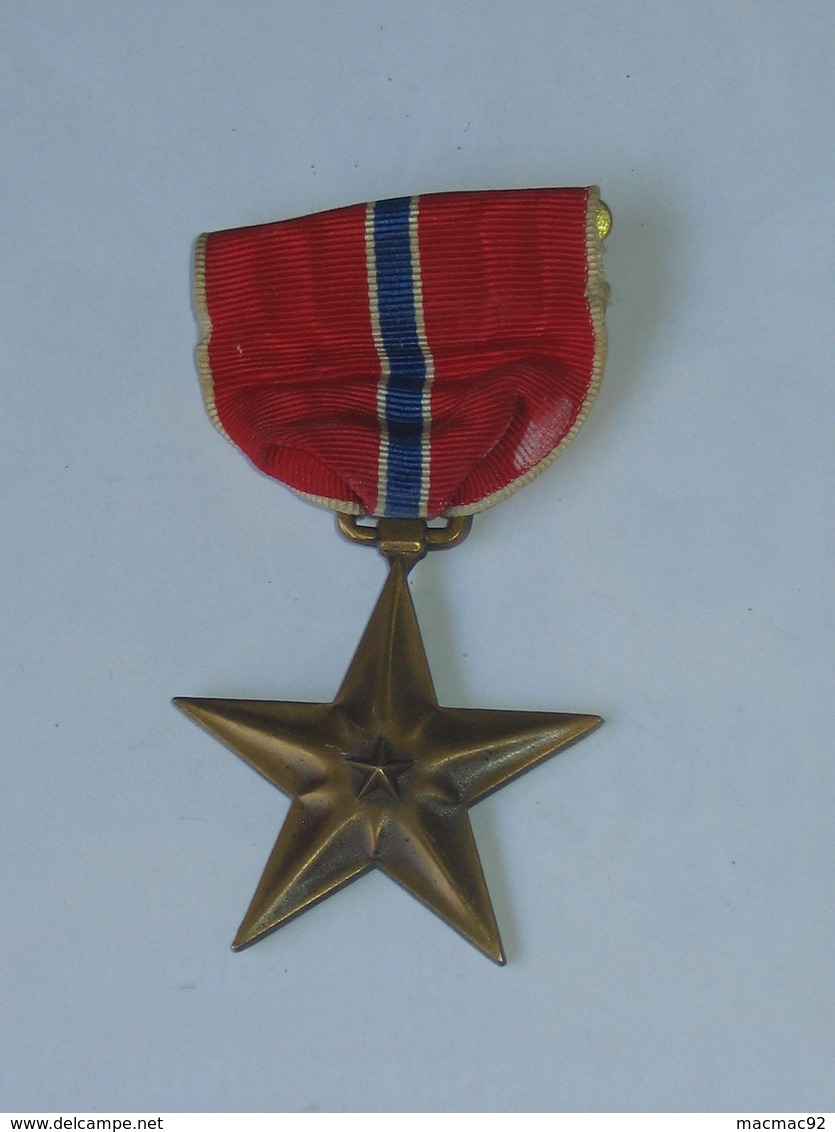 Décoration / Médaille US - La Bronze Star Medal (Médaille De L'étoile De Bronze) USA    **** EN ACHAT IMMEDIAT **** - Estados Unidos