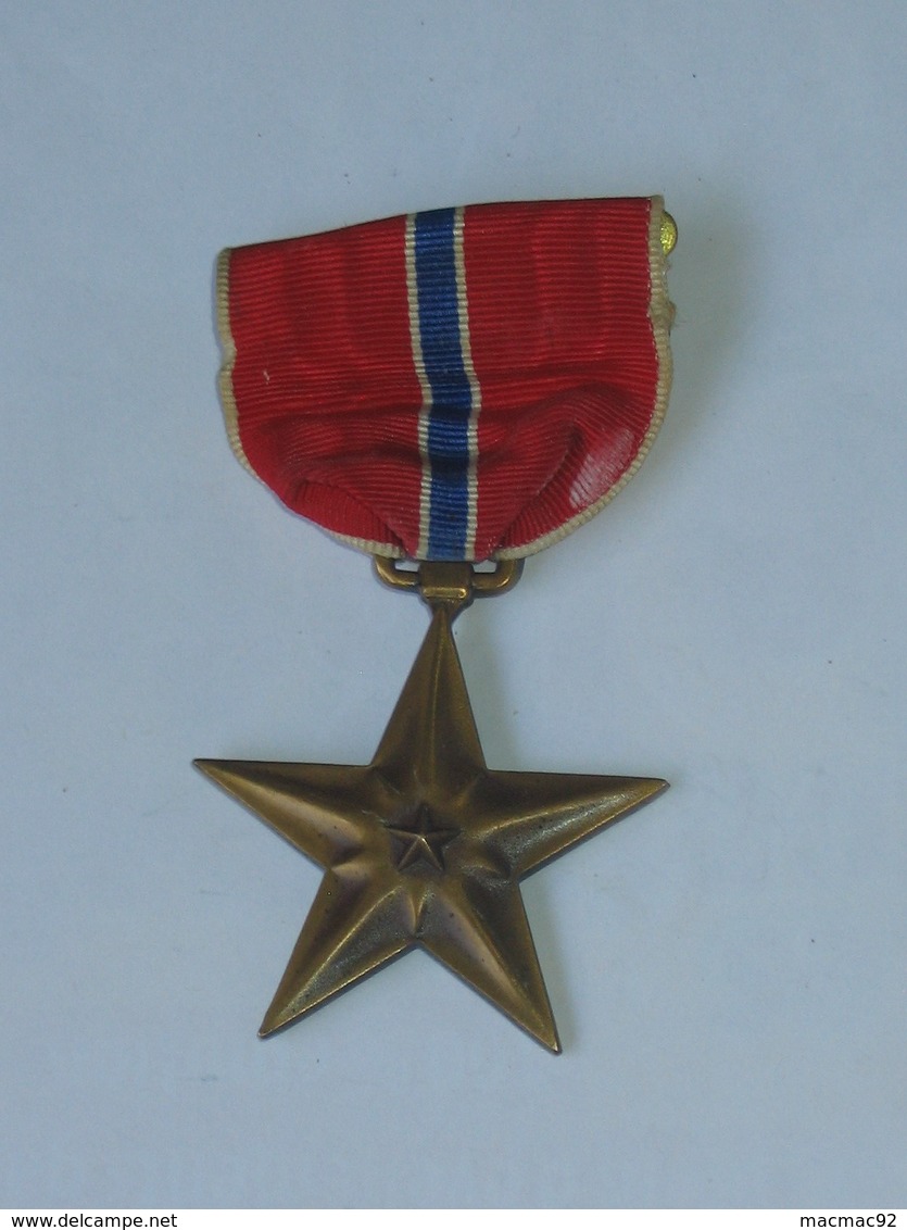 Décoration / Médaille US - La Bronze Star Medal (Médaille De L'étoile De Bronze) USA    **** EN ACHAT IMMEDIAT **** - Estados Unidos