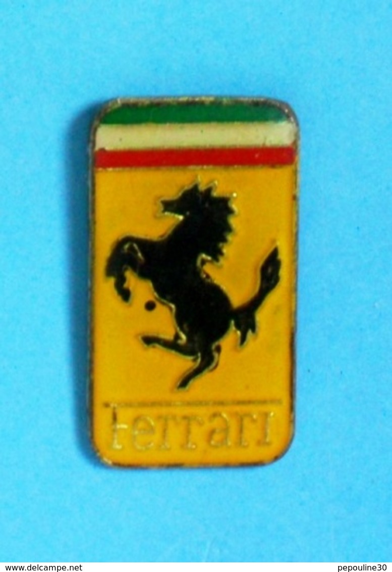 1 PIN'S //  ** LOGO / FERRARI ** - Ferrari