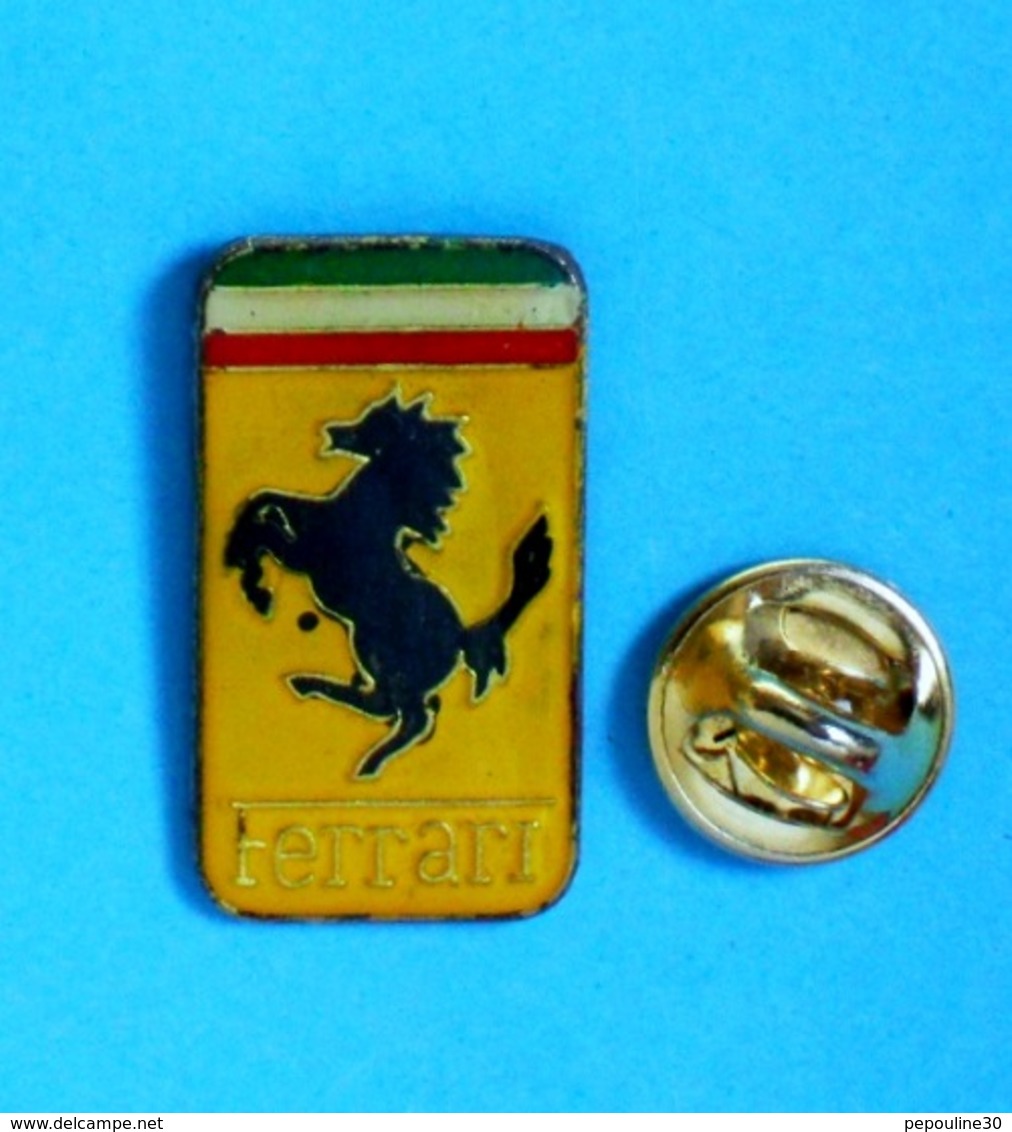 1 PIN'S //  ** LOGO / FERRARI ** - Ferrari