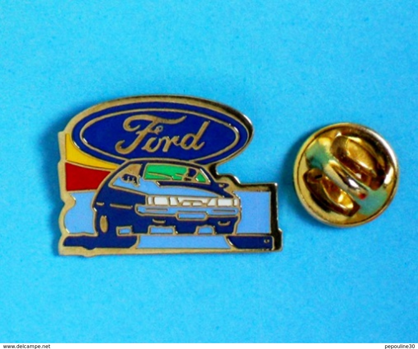 1 PIN'S //  ** AUTOMOBILE FORD ** - Ford