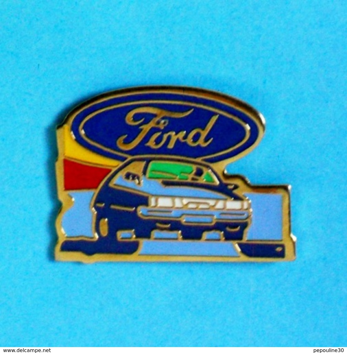 1 PIN'S //  ** AUTOMOBILE FORD ** - Ford