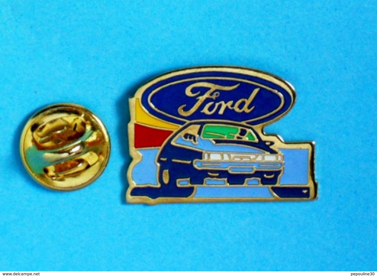 1 PIN'S //  ** AUTOMOBILE FORD ** - Ford