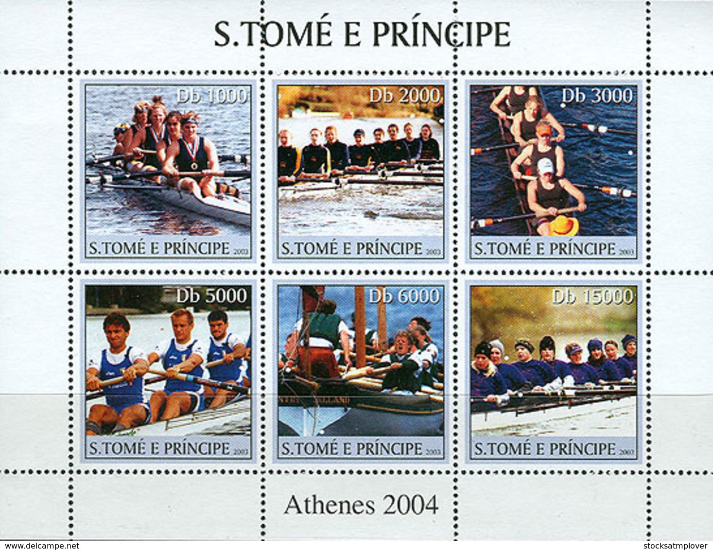 Sao Tome 2003 Rowing - Sao Tome And Principe