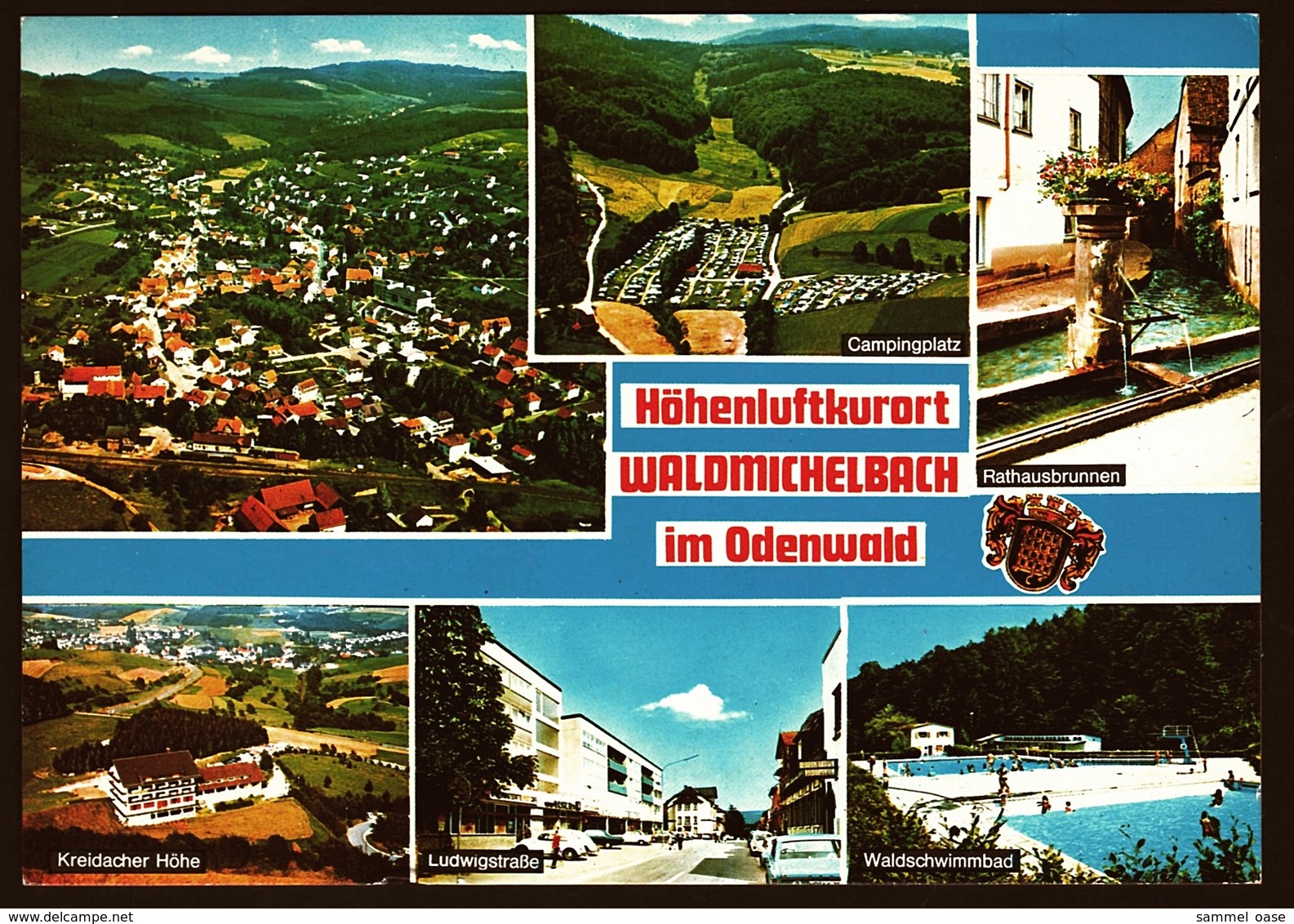 Waldmichelbach / Odw.  -  Mehrbild-Ansichtskarte Ca.1977    (11267) - Odenwald