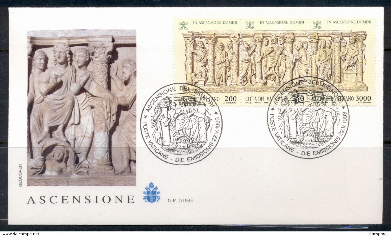 Vatican 1993 Ascension Day FDC - FDC