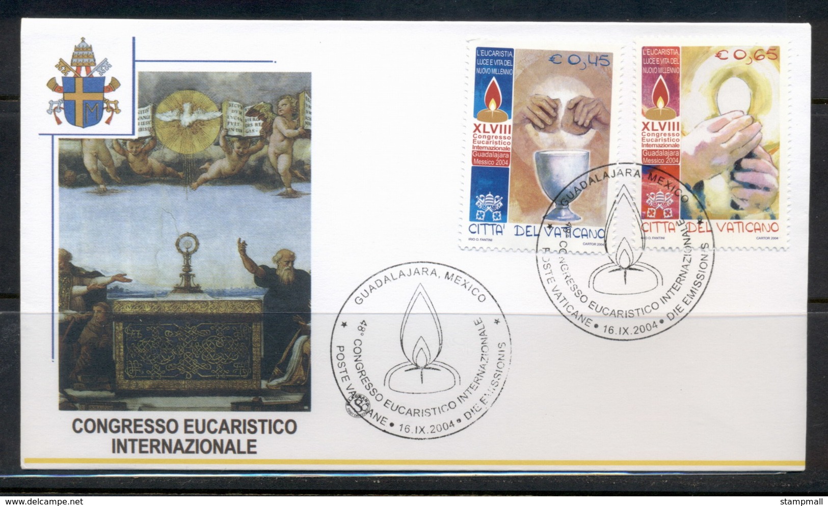 Vatican 2004 Eucharistic Congress FDC - FDC