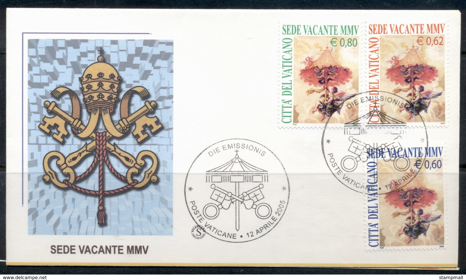 Vatican 2005 Arms Of St Peter & Papal Chemberlain's Isnignia FDC - FDC