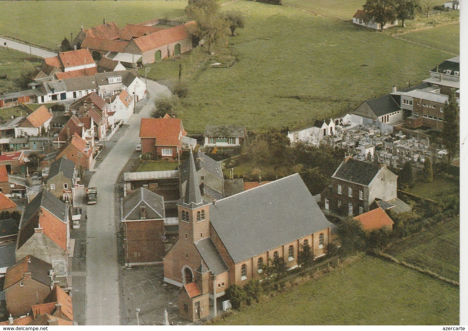 La Glanerie ,Rumes ,Eglise St Joseph 1982 ,Reconnaissance Jubilé OR Sacerdotal  1939-1989,Abbé Albert Simon(VOIR VERSO ) - Rumes