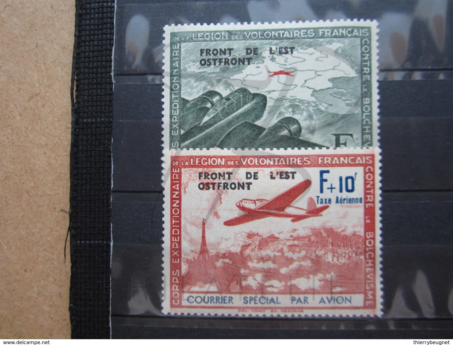 VEND BEAUX TIMBRES DE L.V.F. N° 2 + 3 , X !!! - War Stamps