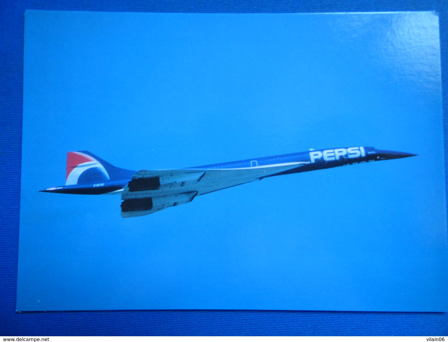 AIR FRANCE  COULEUR PEPSI    CONCORDE    F BTSD - 1946-....: Ere Moderne