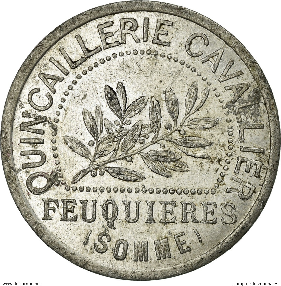 Monnaie, France, Quincaillerie CAVALLIER, Feuquières, 10 Centimes, TTB+ - Monétaires / De Nécessité