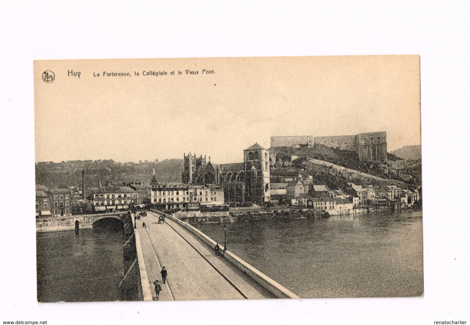 La Forteresse,la Collégiale Et Le Vieux Pont. - Huy