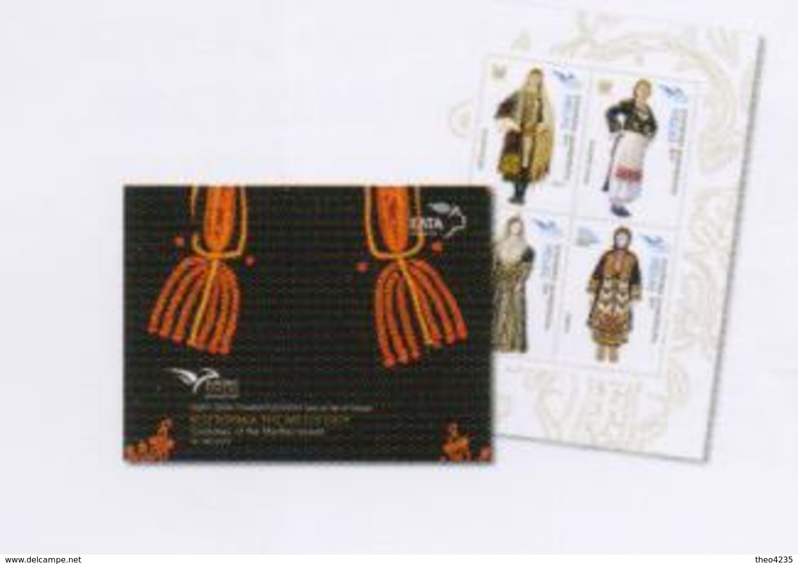 GREECE STAMPS EUROMED 2019/COSTUMES OF THE MEDITERRANEAN M/S(7000 Pcs)- MNH-15/7/19 - Unused Stamps