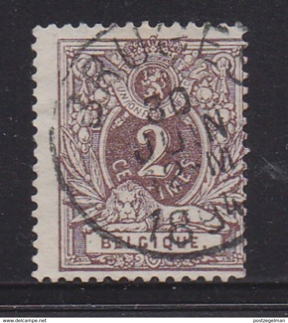 BELGIUM, 1888, Used Stamp(s), Definitives, MI 48, #10267, - 1869-1888 Liggende Leeuw