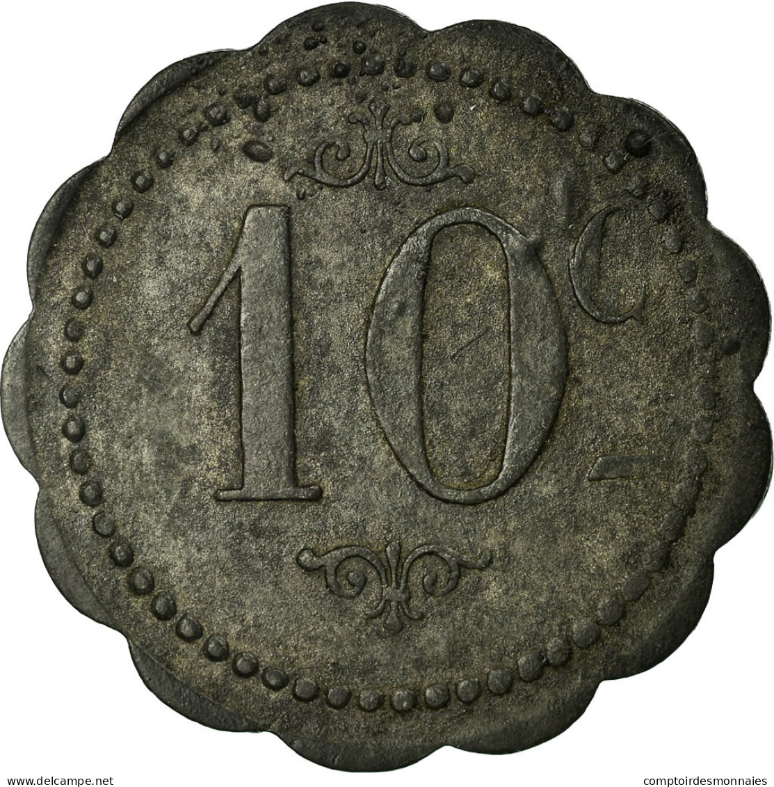 Monnaie, France, Restaurant Coopératif D.P.A, Castres, 10 Centimes, TTB, Zinc - Monétaires / De Nécessité