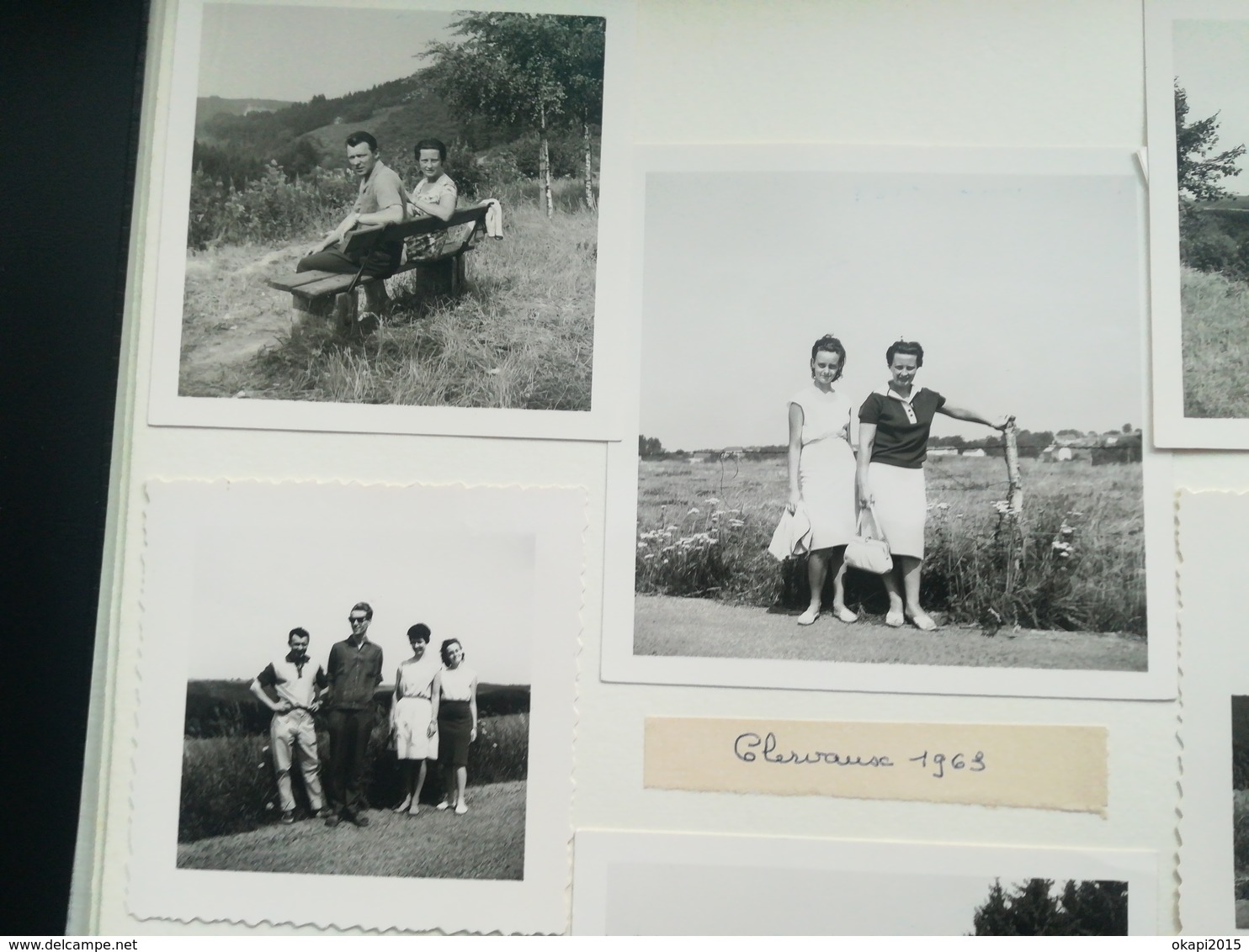 COUPLE VACANCES CLERVAUX BRUGES PARIS ANNEVOIE OSTENDE VIANDEN  + PHOTOS DE FAMILLES À LA PLAGE  170 PHOTOS PHOTOGRAPHIE