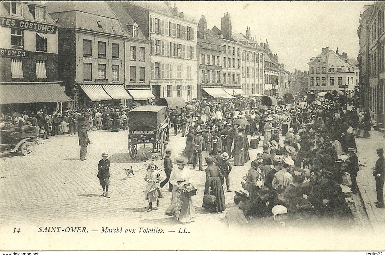 ( SAINT OMER )( 62 PAS DE CALAIS ) ( MARCHE ) MARCHE AUX VOLAILLES - Saint Omer