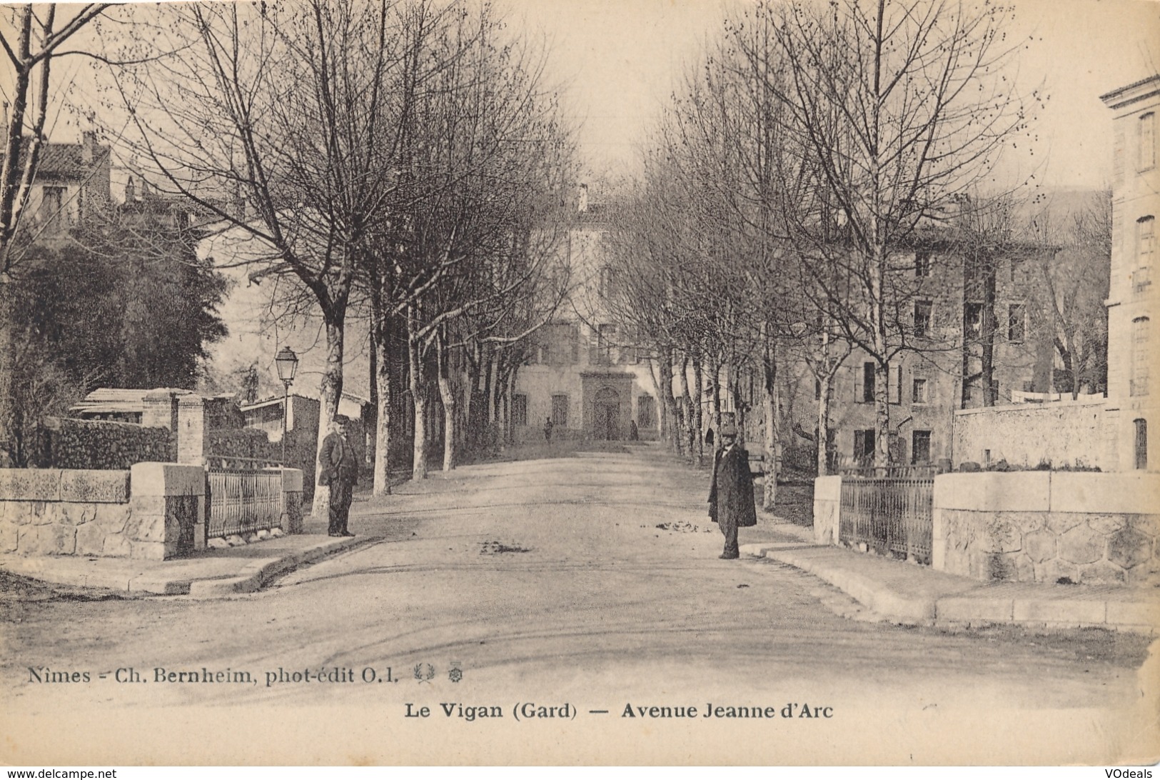 CPA - France - (30) Gard - Le Vigan - Avenue Jeanne D'Arc - Le Vigan