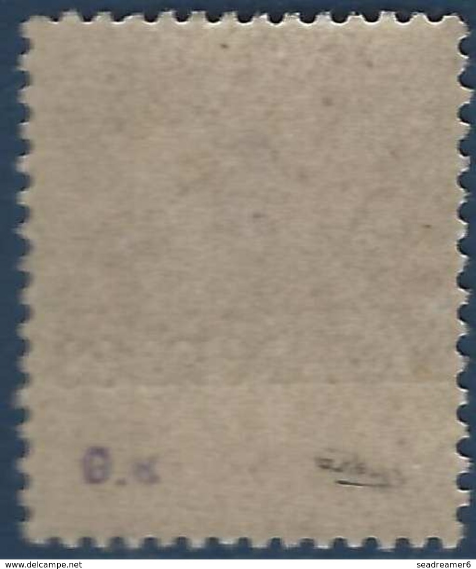 France Colonies Port Said N°38c* 5 /3c Orange Erreur Sur Timbre D'Alexandrie Signé Reine - Unused Stamps