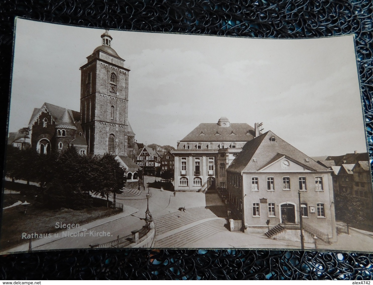 Siegen, Rathaus U. Nicolai-Kirche   (M7) - Siegen