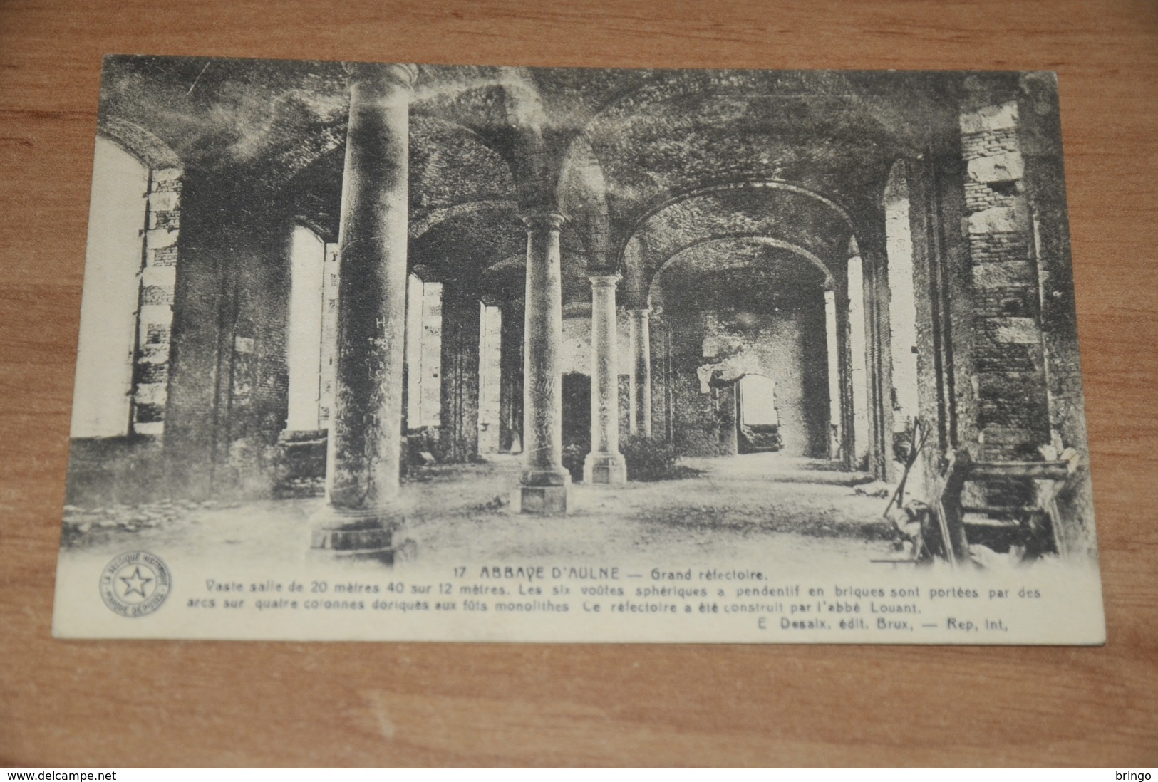 11245-   ABBAYE D'AULNE, GRAND REFECTOIRE - Thuin