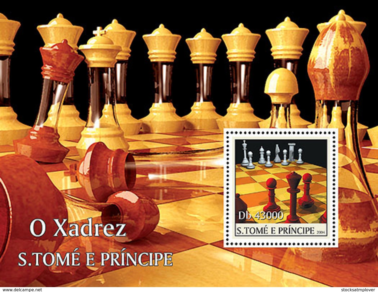 Sao  Tome 2004  Chess - Sao Tome And Principe